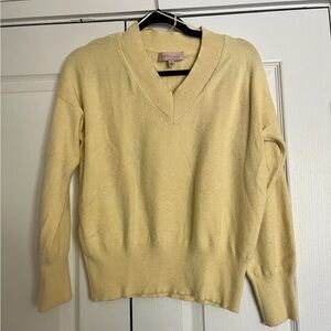 Women's Butter Yellow Sweater